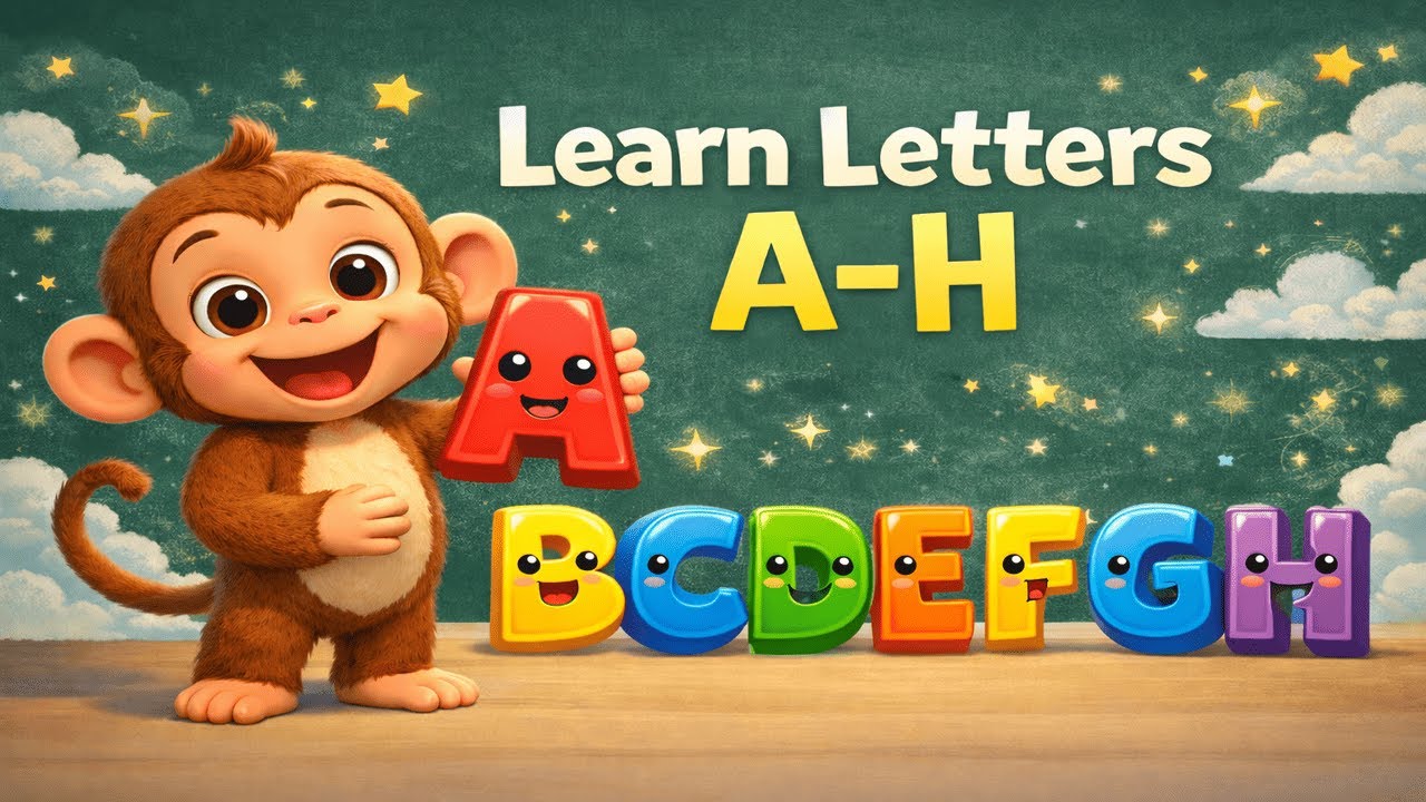 A to H Phonics Alphabet  Song 🎵 | Learn Letters A–H with @ChuchuCoco  🐵 | ABC Sounds for Kids