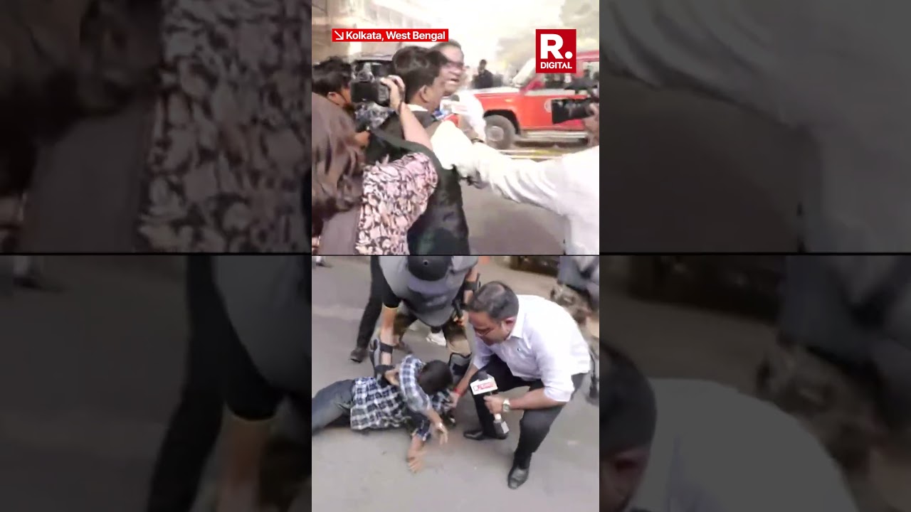 Republic on ground zero at Hindu Group Protests in Kolkata