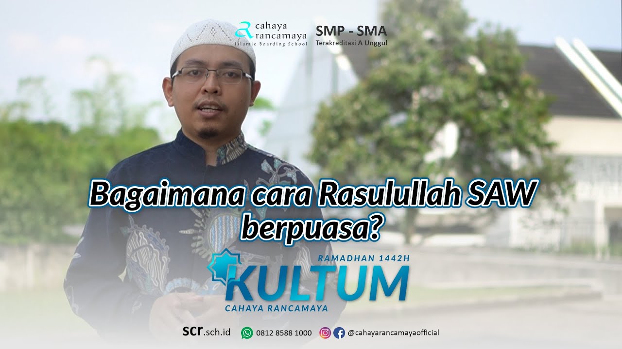 Bagaimana cara Rasulullah (Muhammad SAW) berpuasa ? | Ramadhan 1442 H