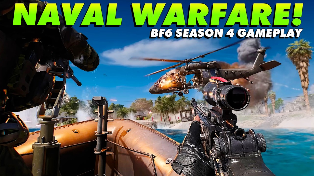 Full-Scale Naval Warfare Comes to Battlefield 6 Season 4