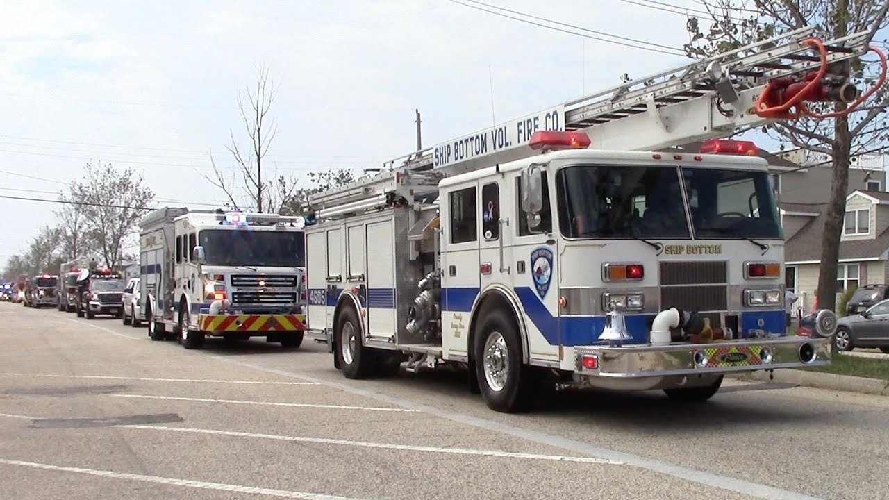 One Hour Of Lights And Sirens Fire Truck Parades Compilation