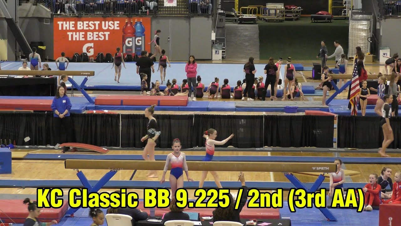 ✨ Sophia Shines at 2025 KC Classic! 🏅 3rd AA in Her First Optionals! 