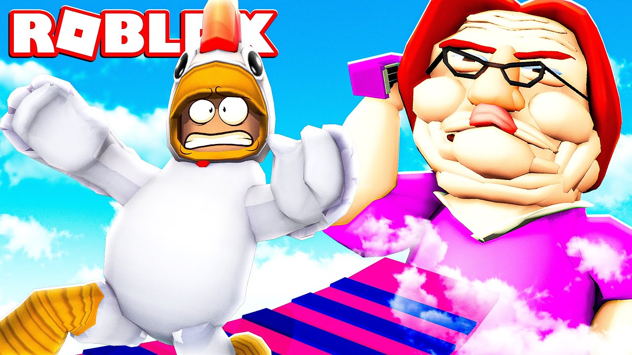 SCAPPIAMO DALL'ASILO BRUTTO SU ROBLOX