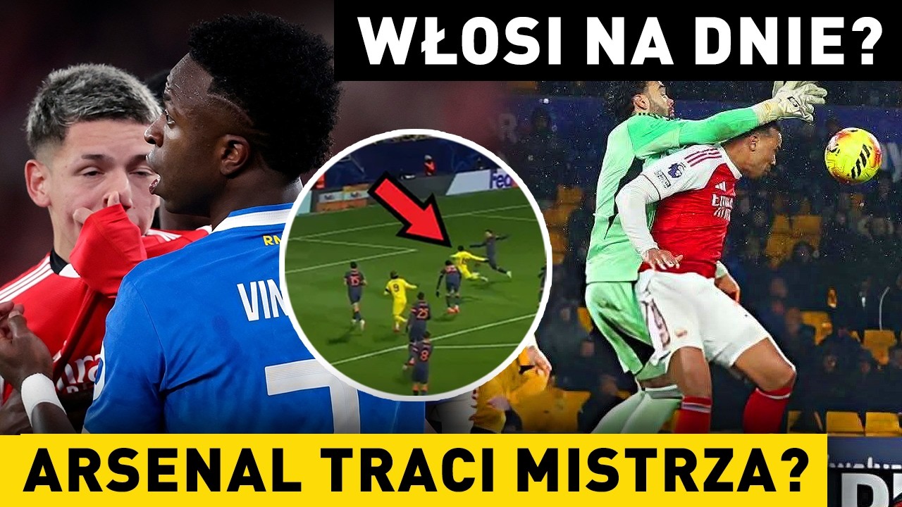 KATASTROFA ARSENALU i RANT ADAMA? SENSACJE w LIDZE MISTRZÓW! KRZYWY PRZEPRASZA?