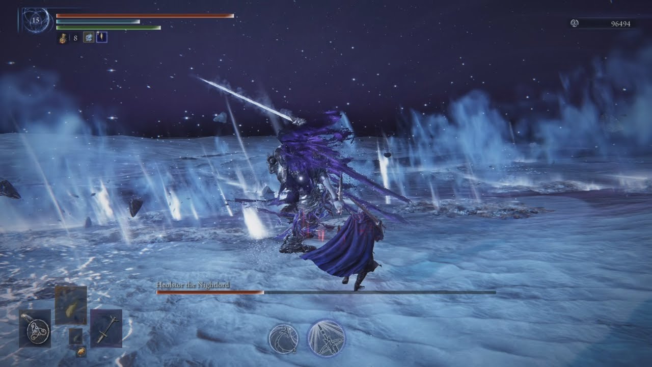 Heolstor the Nightlord - [Parry only, 1 hit taken]