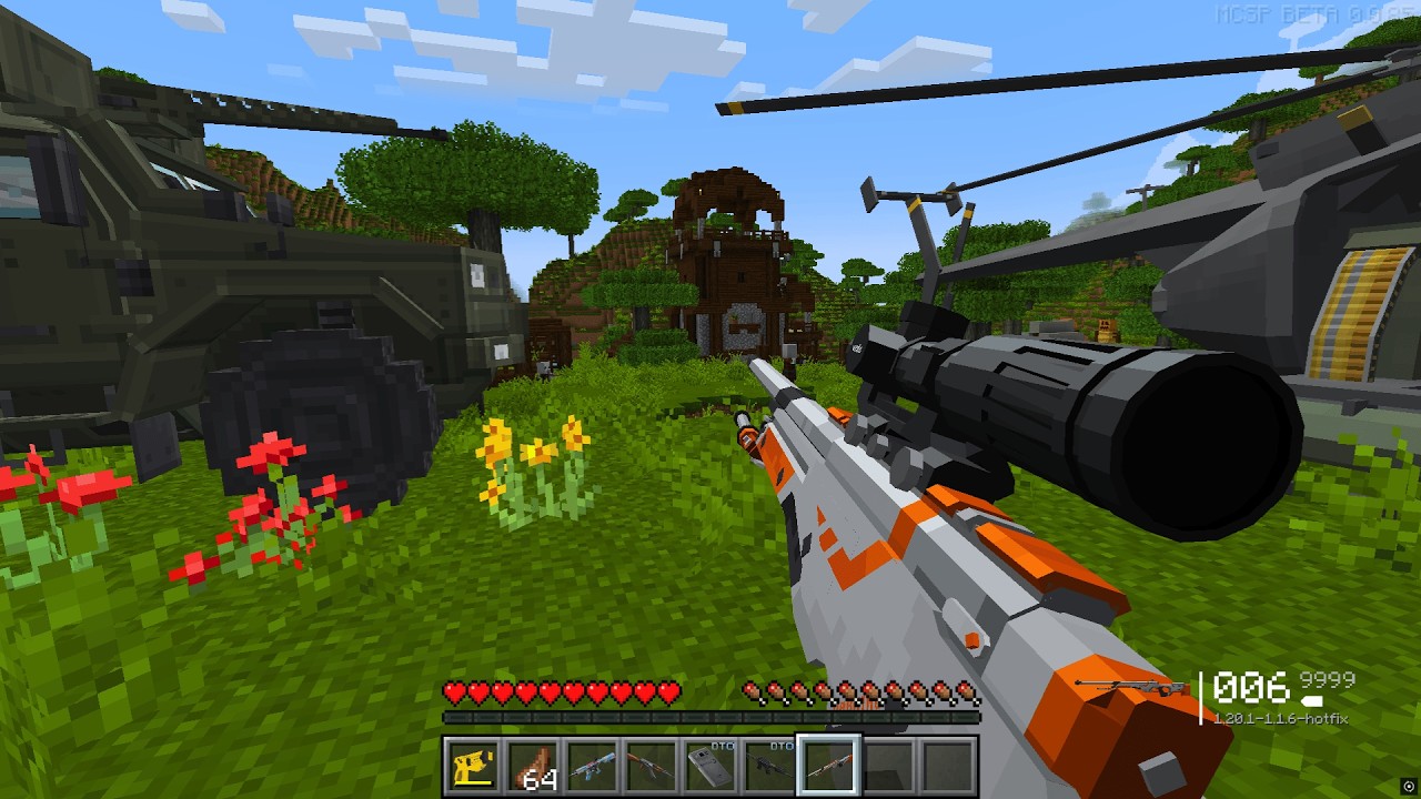 I Raided Pillagers With New Military Weapons and Saved All the Poor Villagers!