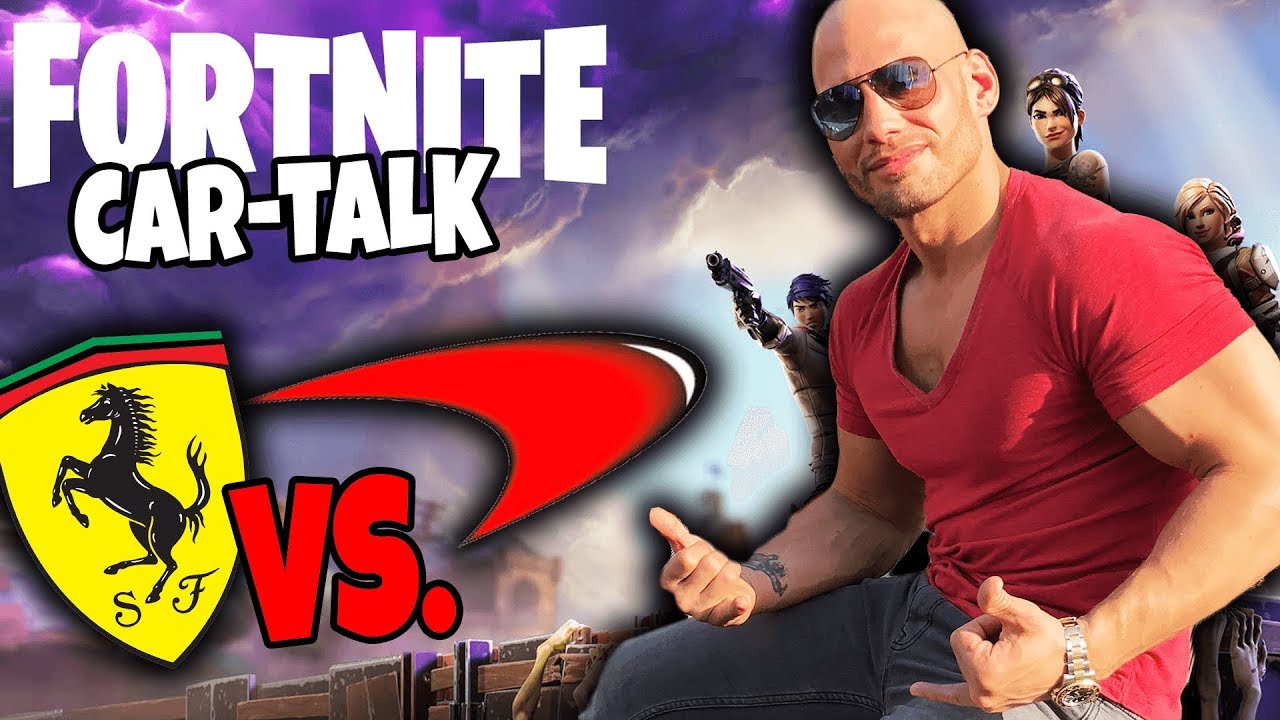 McLaren vs. Ferrari im Livestream! Fortnite - Flying Uwe