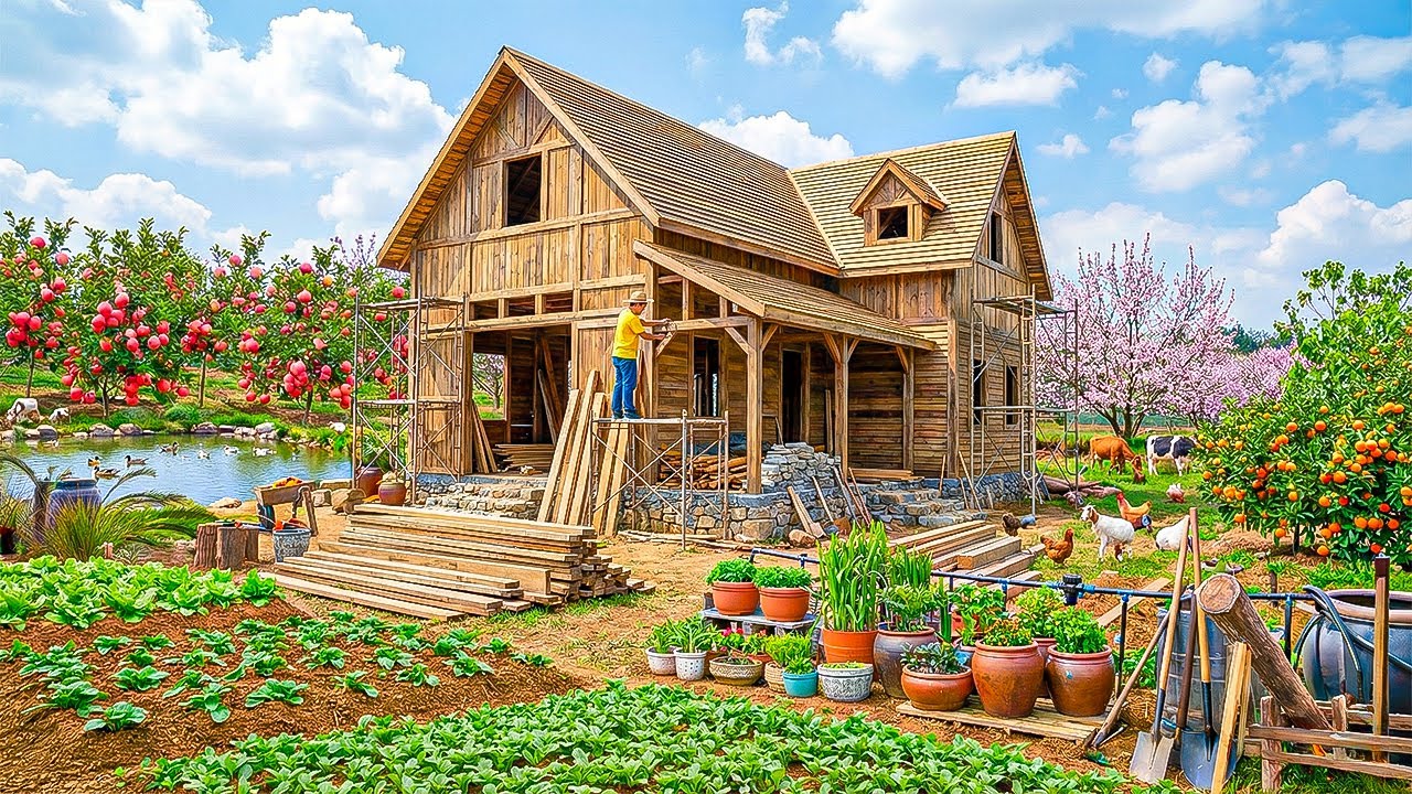 Living Off-Grid: Orphan Boy Building a Small Eggplant Farm to Survive After Natural Disaster