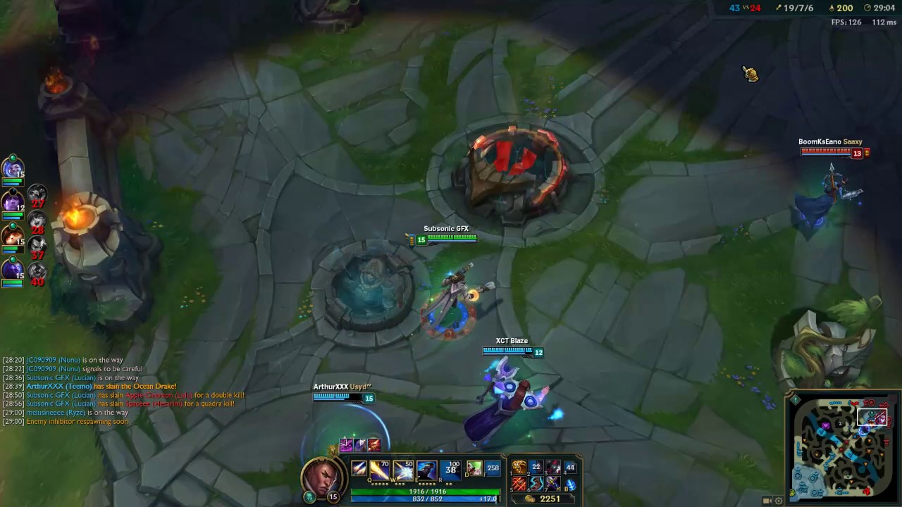 Runaan's Hurricane Lucian Pentakill LOL