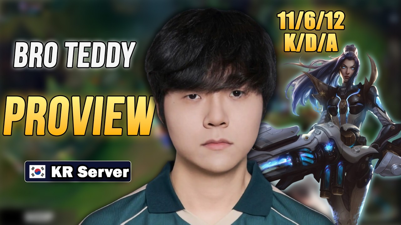 Teddy DOMINATES Korean Challenger | Caitlyn · Yunara · Ezreal | KR Solo Queue | Patch 26.05