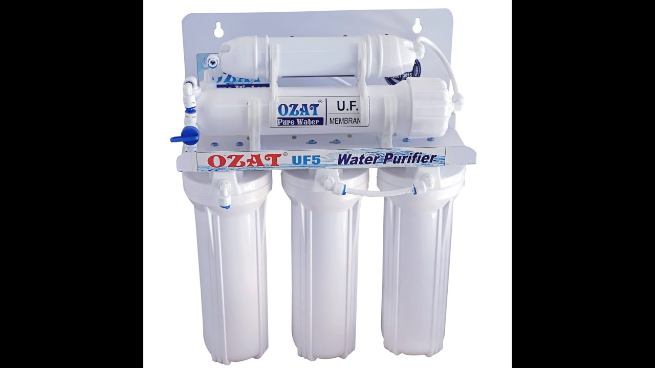 Ozat pure water 5 stage non electric water purifier unboxing and installation