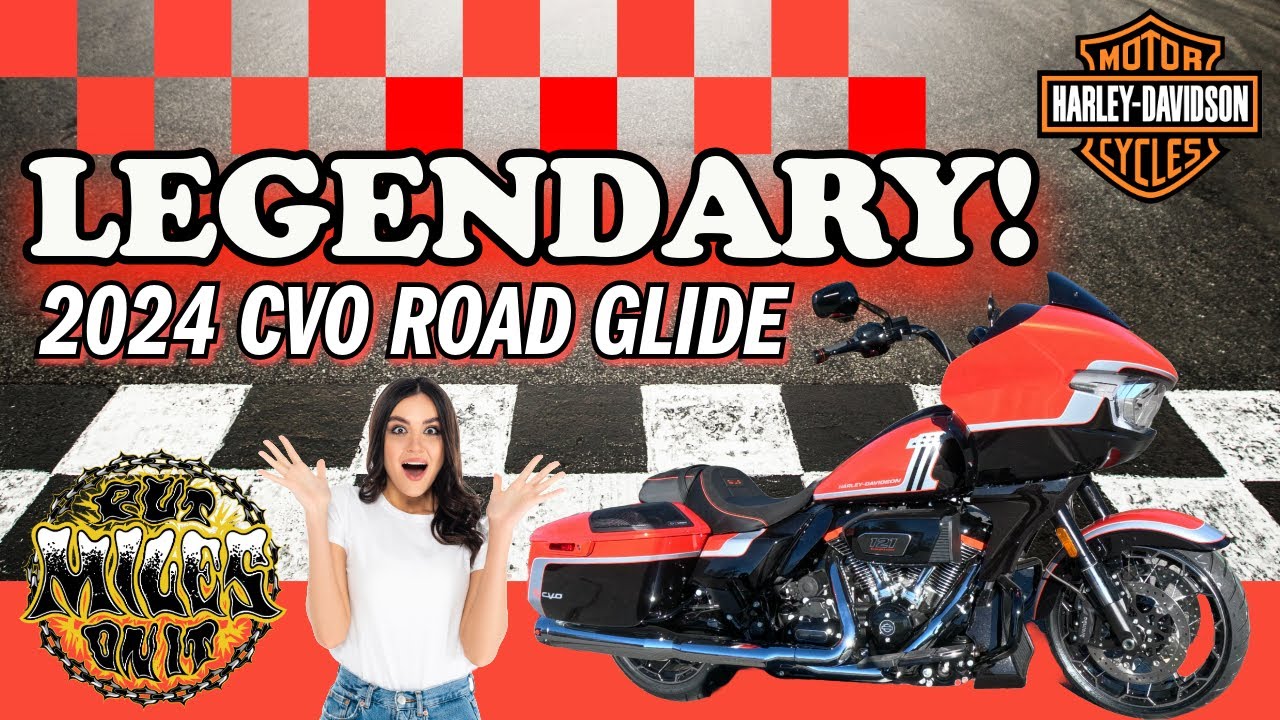 The 2024 Harley-Davidson Legendary Orange Road Glide CVO!