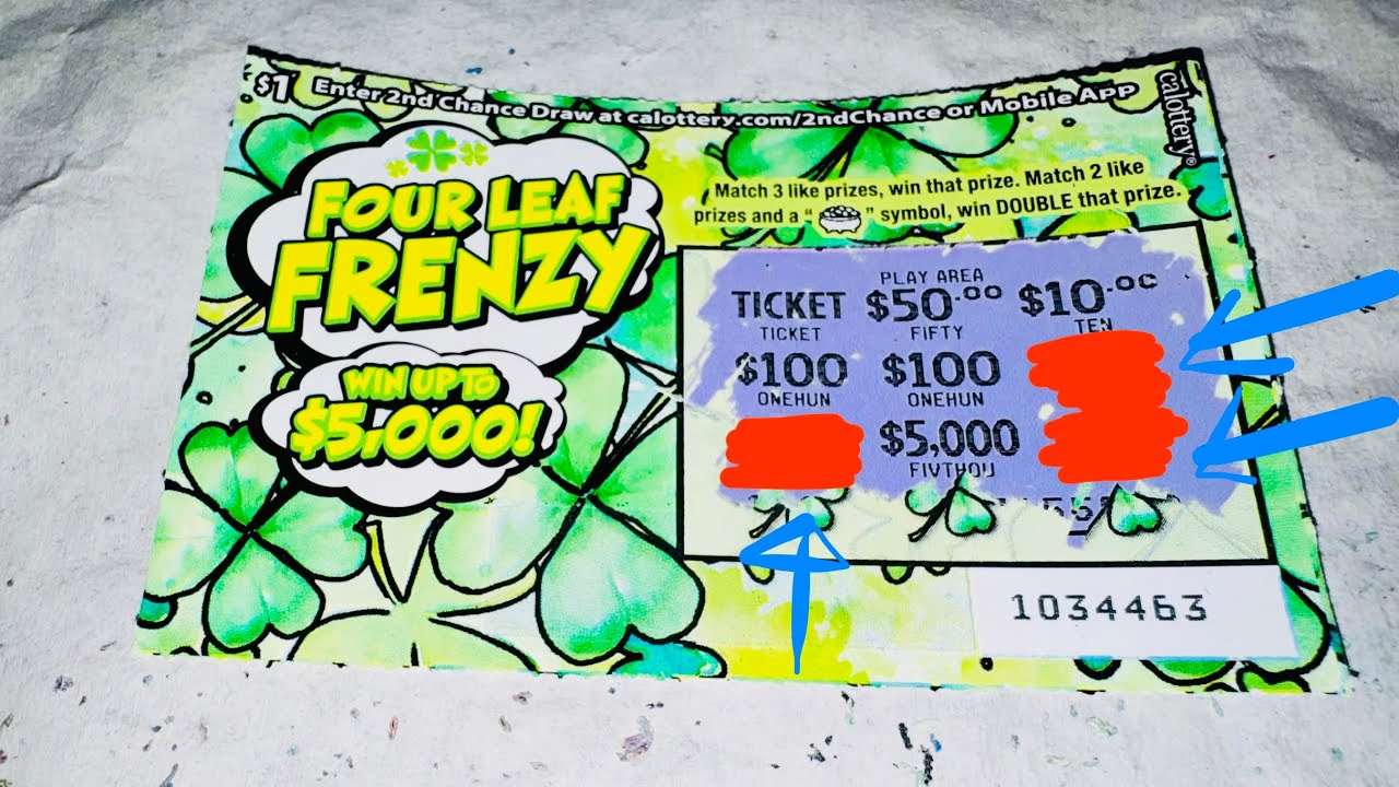 Пробую совершенно новые лотерейные скретч-карты Four Leaf Frenzy California Lottery за 1 доллар!