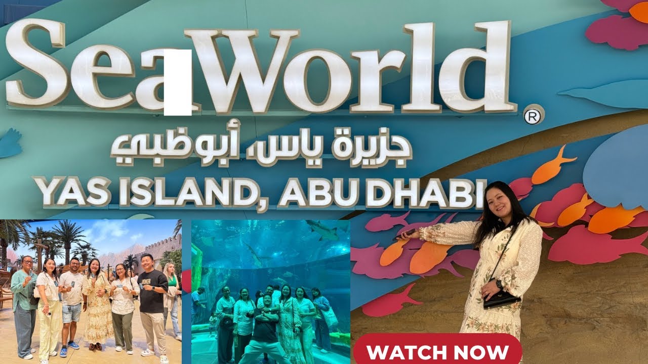 SeaWorld Abu Dhabi | The Ultimate Aquatic Escape | Fun at SeaWorld Abu Dhabi with family |