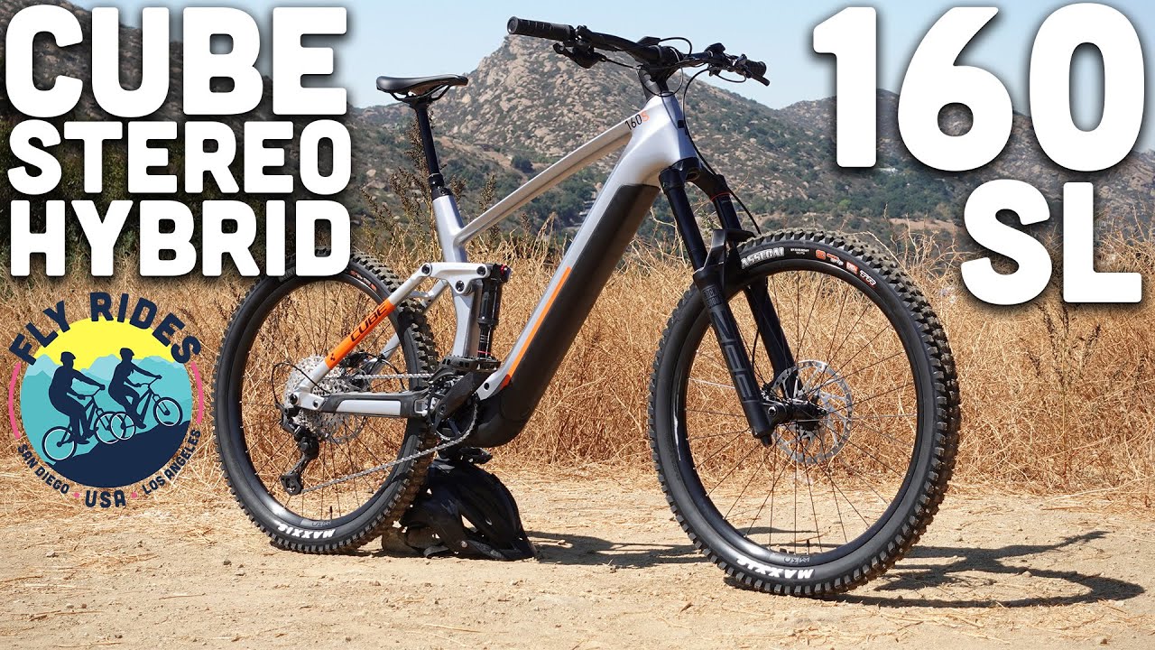 Best Set Up on a Long Travel Electric Mountain Bike? 2022 Cube Stereo Hybrid 160 HPC SL Review.