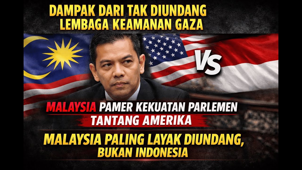 Malaysia Pamer Kekuatan Parlemen, Dunia Memilih Indonesia #reaction
