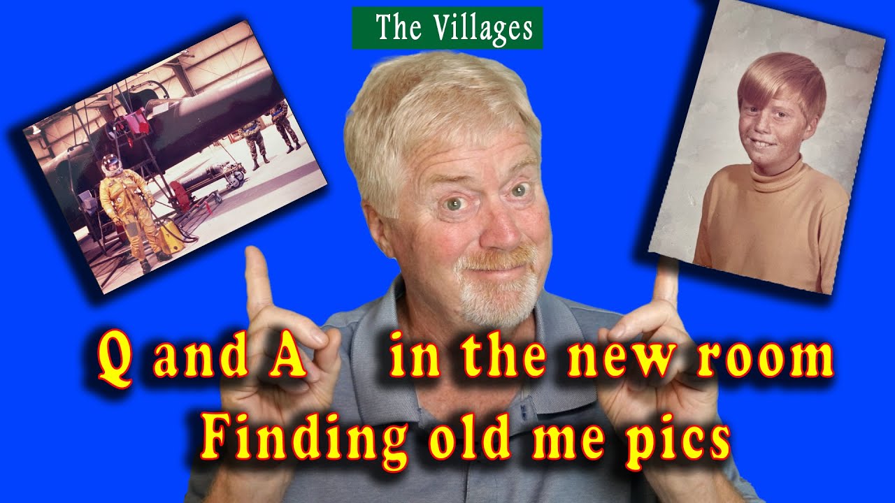 The Villages Florida, Black Lake Trail, Pretty over 50 w Kimberly, new studio, GIANT Avocado!