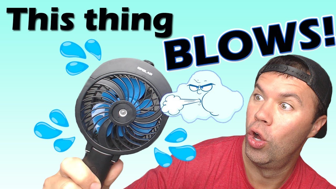Portable Misting Fan |  Stay Cool With An Opolar Fan!