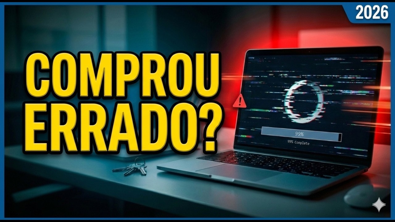 TOP 5 Notebooks BONS e BARATOS para Estudar e Home Office em 2026! (Não trava)