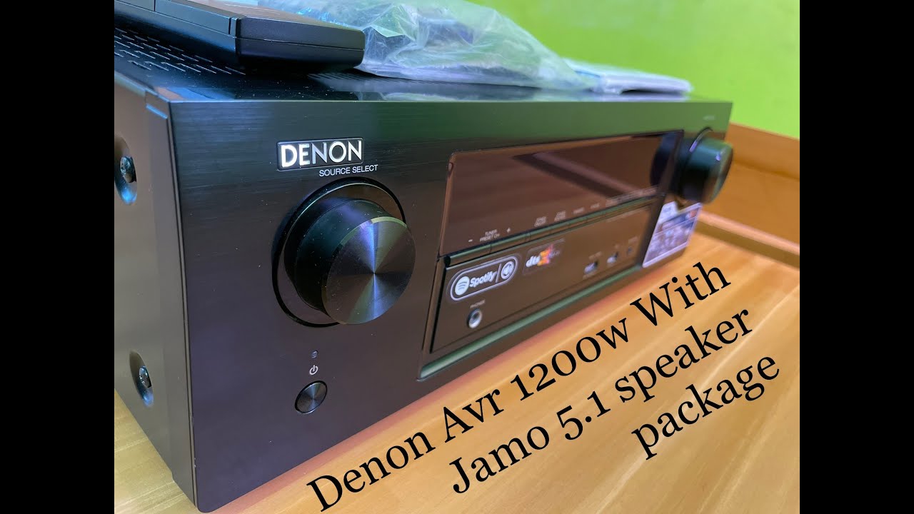 DENON AVR-X1200W DOLBY ATMOS WITH JAMO 5.1 SPEAKER PACKAGE FOR SALE