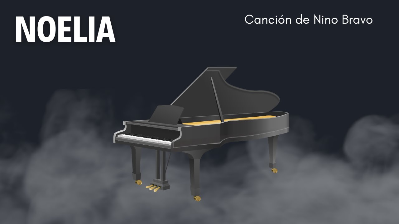 Noelia - Nino Bravo (karaoke con piano)