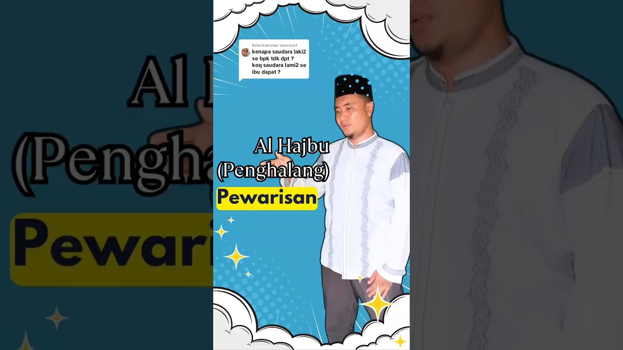 Saudara/i seibu dapat warisan, sedangkan Saudara/i sebapak tidak dapat? #warisanislam #fiqihwaris