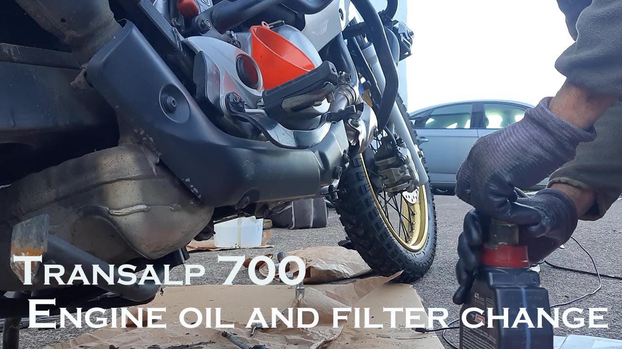 Transalp 700 - Oil and Filter change