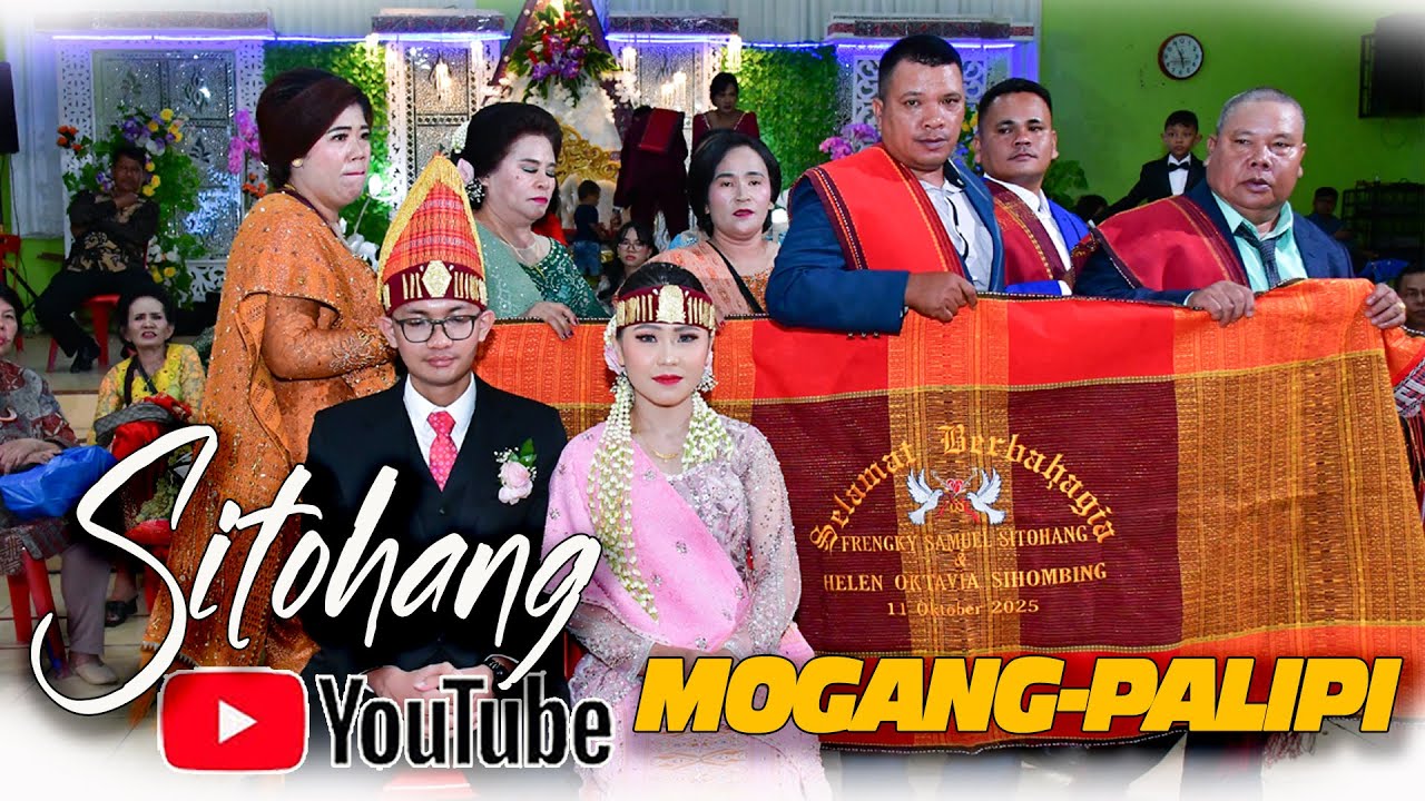 MOGANG PALIPI || SITOHANG ADAT BATAK PERNIKAHAN
