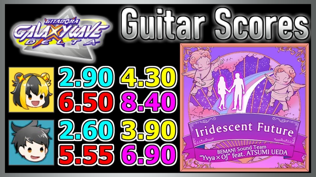 [GITADORA GuitarFreaks] Iridescent Future - Guitar & Bass Scores