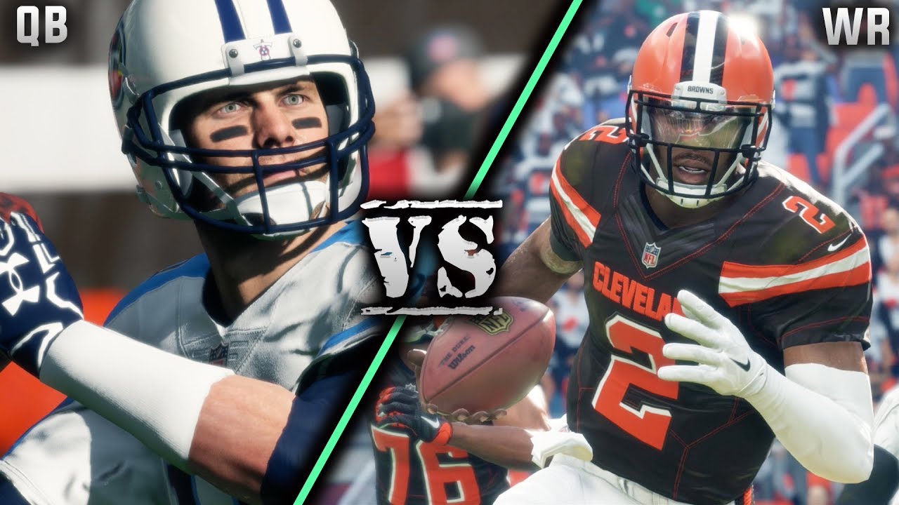 Can a team of QB's beat a team of WR's? Madden 18 Best Position Tournament Game 1