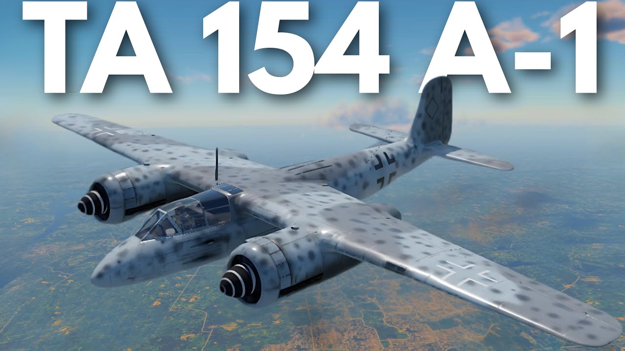 War Thunder Mobile | TA 154 A-1 | Bomber Shredder