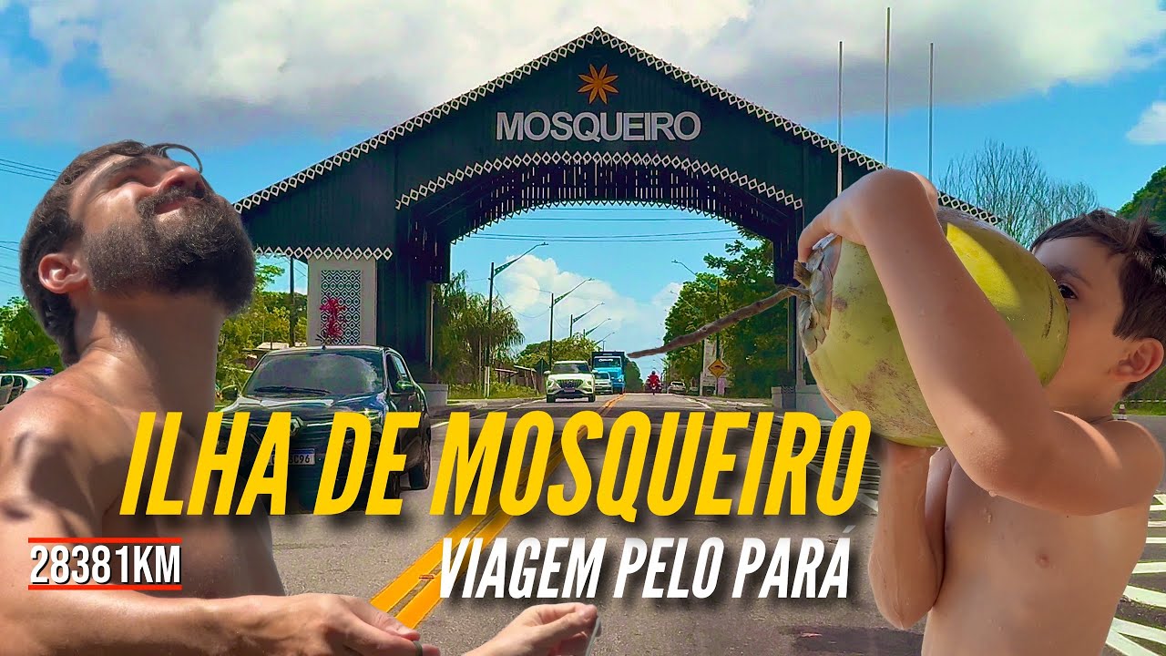Praias com ONDAS de ÁGUA DOCE | ILHA DE MOSQUEIRO | Piquenique, pôr do sol e despedida | S11.Ep11