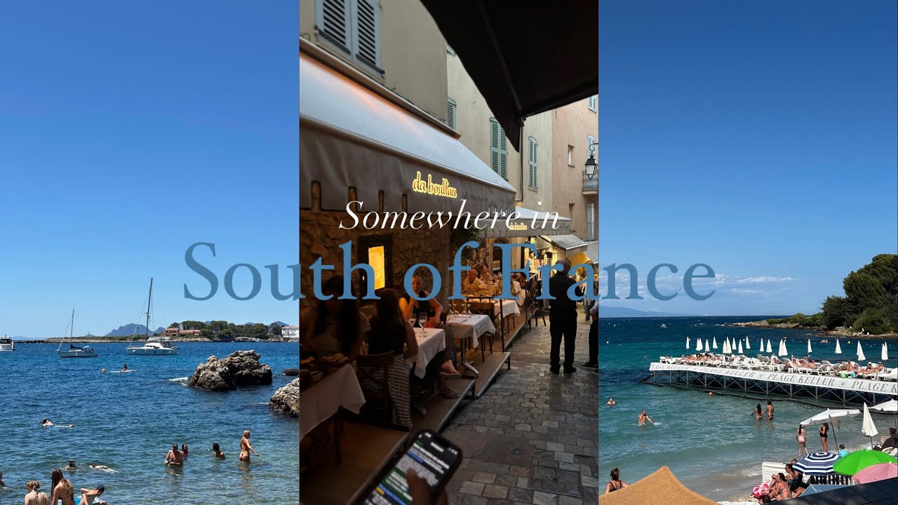 South of France ambience vlog - Cannes & Antibes 