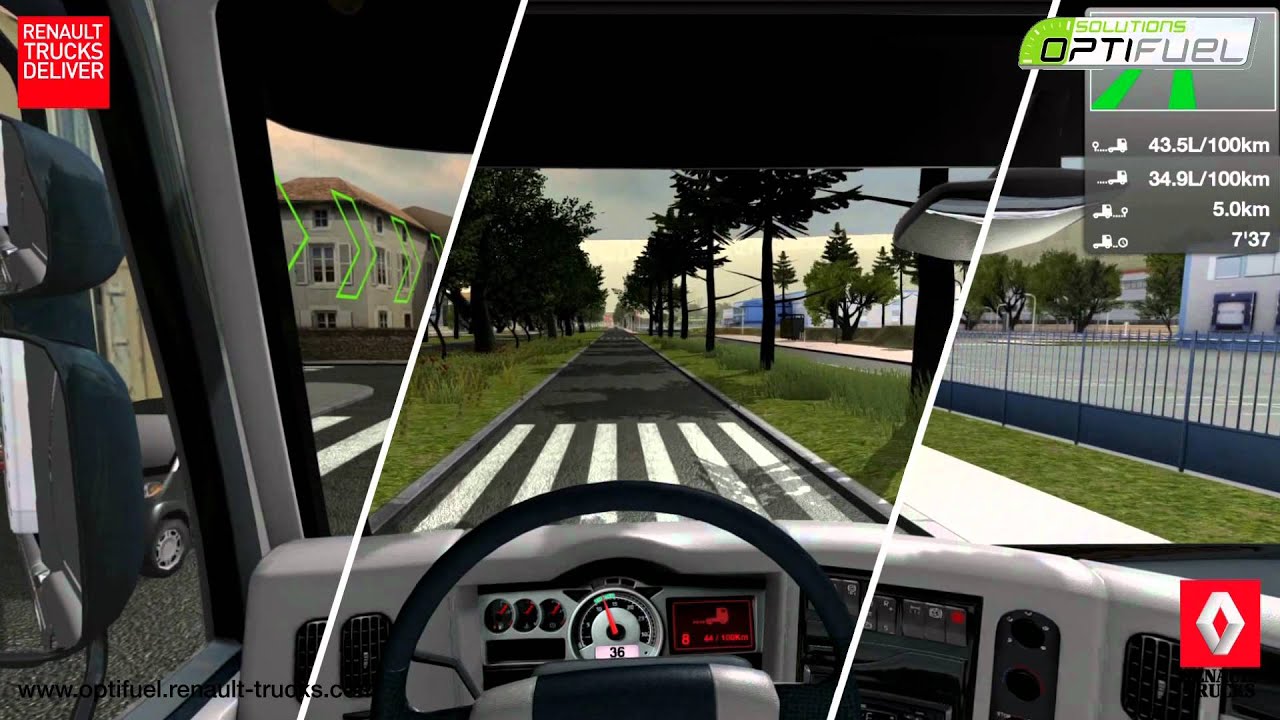 Truck Fuel Eco Driving Simulator - Renault Trucks IAA2012