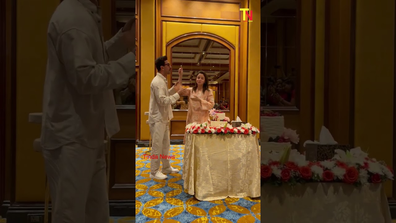 Alia Bhatt and Ranbir Kapoor Celebrate Her Birthday with Media Interaction.