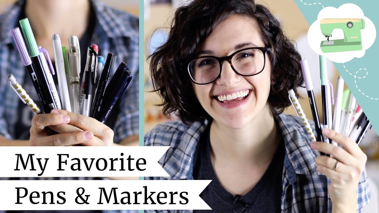 Testing my favorite pens and markers (for bullet journal and traveler's notebook) | @laurenfairwx