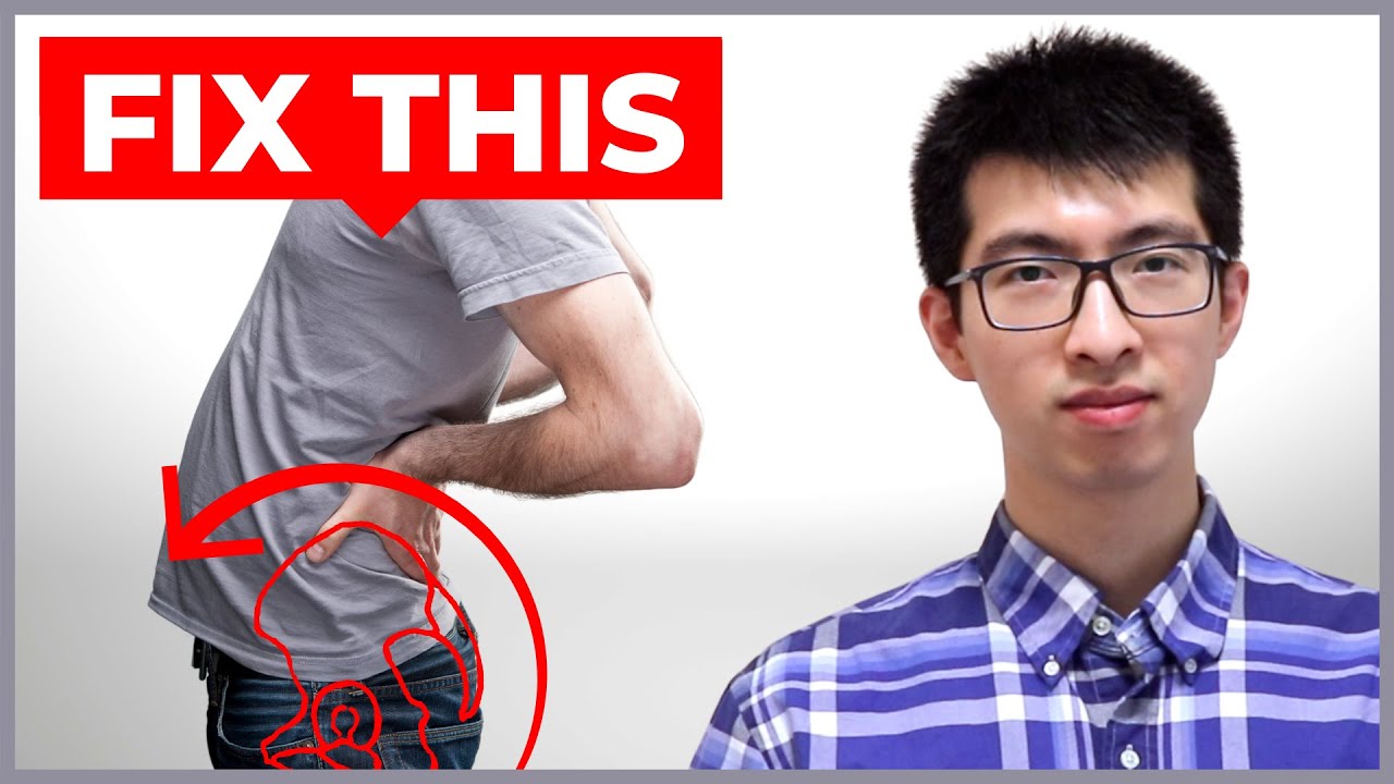 3 Exercises to Fix Anterior Pelvic Tilt (Hip Flexor Tightness) - Episode 1