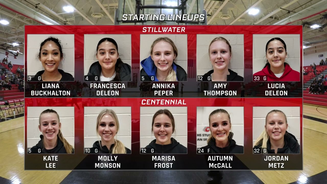High School Girls Basketball: Stillwater vs. Centennial (2024)