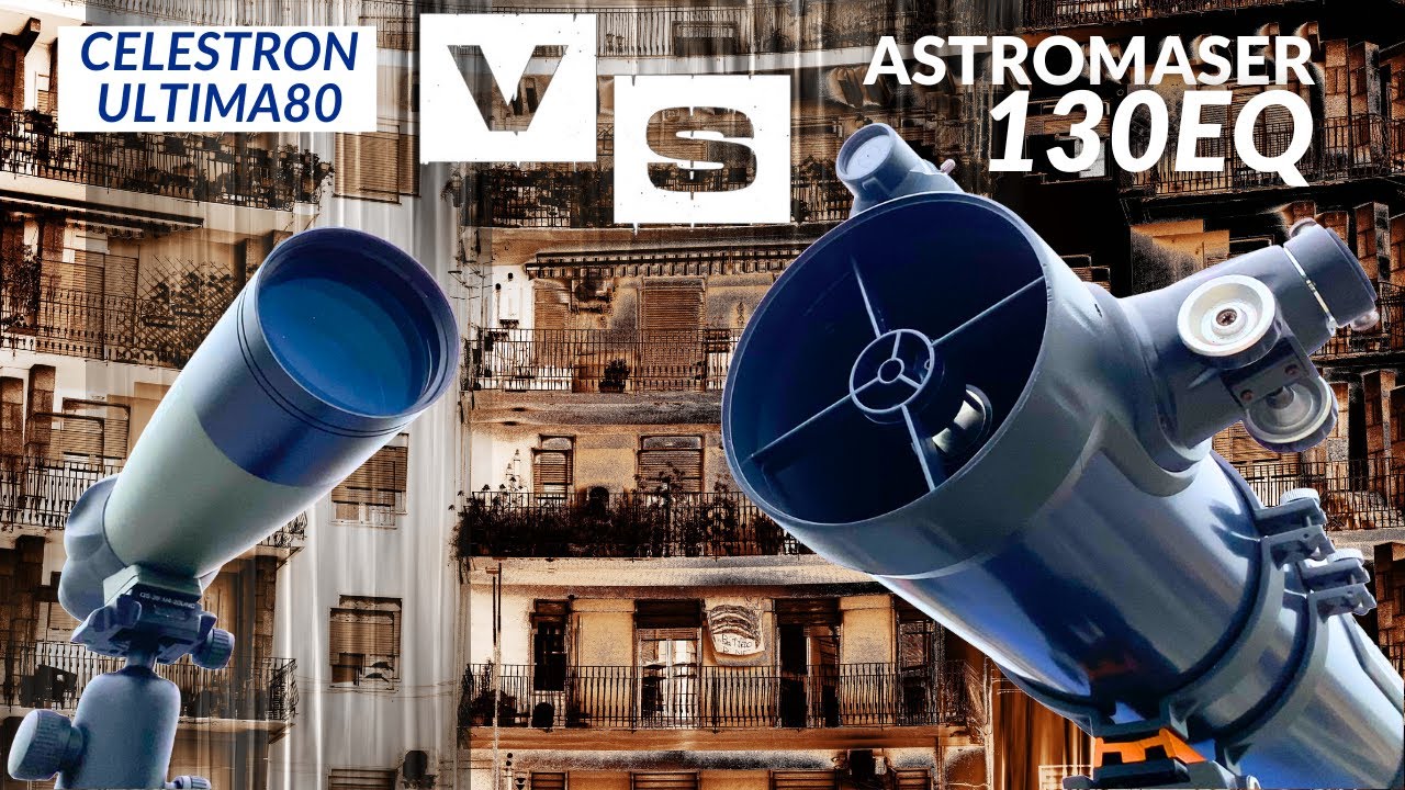 Celestron Astromaster 130eq Telescope Vs. Celestron Ultima80 Spotting scope | Reflector Vs Refractor