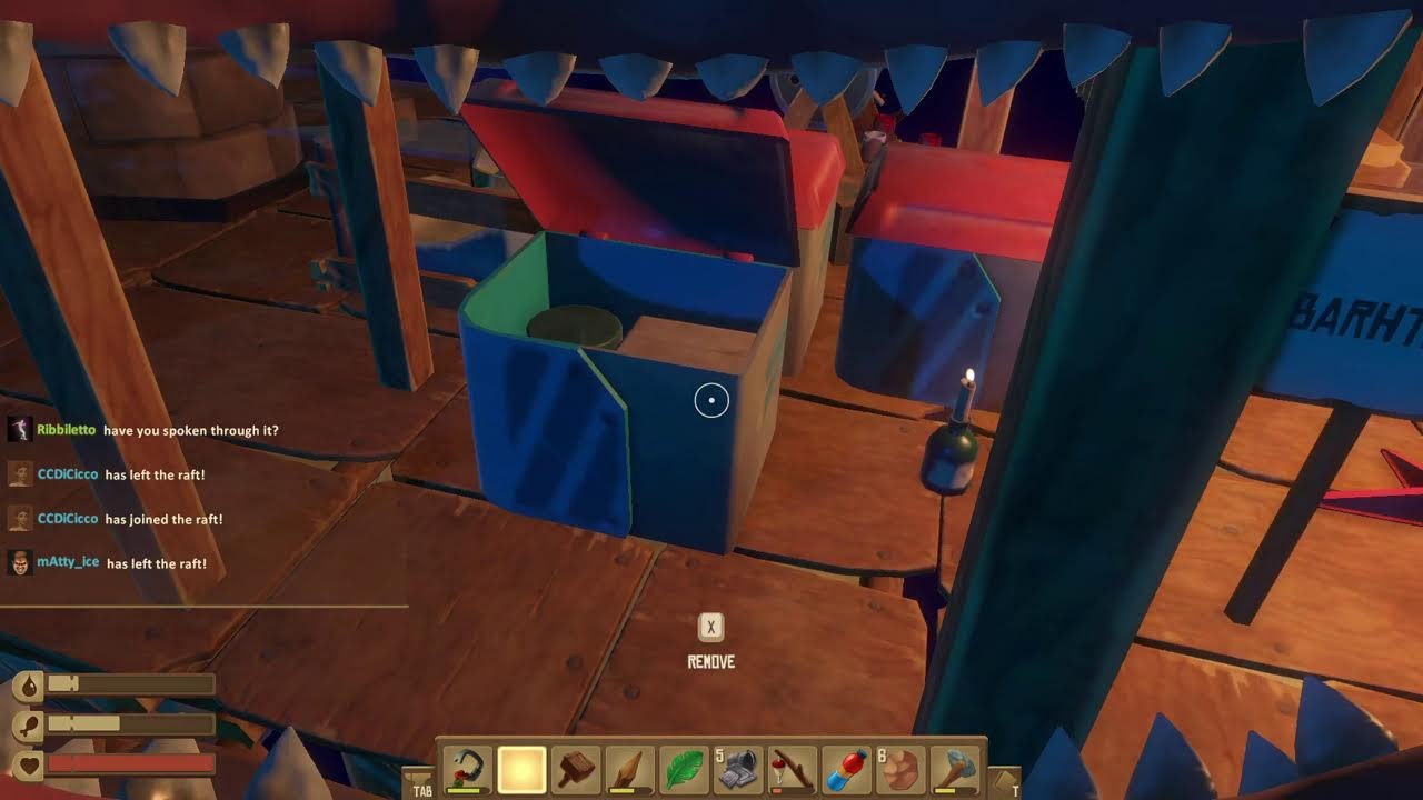 Playing Raft with the mother