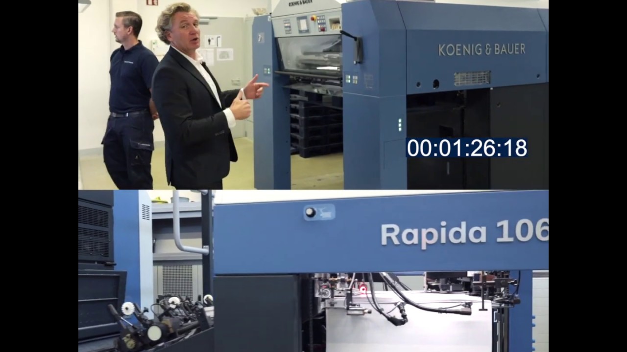 Rapida 106 | Make ready | #KoenigandBauer360