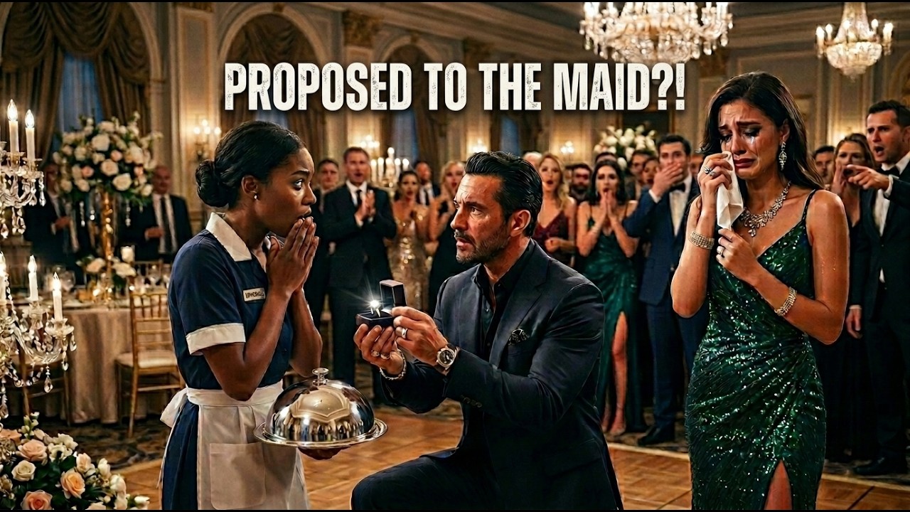 At His Own Engagement Party, the Billionaire Boss Proposed to the Maid
