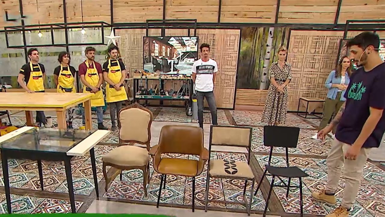 Luis Escobar y Octavio Borro desaprobaron el trabajo del amarillo en el desaf&iacute;o estilo industrial