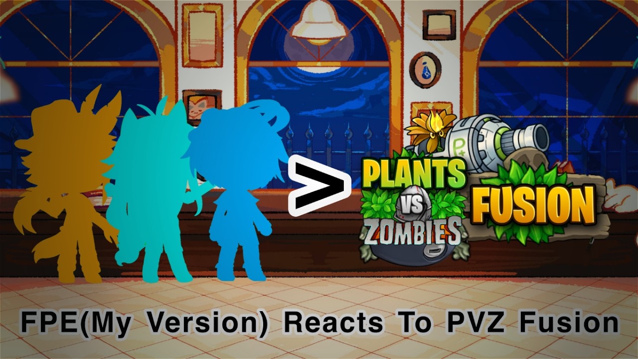 FPE(My Version) + My FPE OC React To Plants Vs Zombies Fusion + Angst + Messages (READ DESCRIPTION)