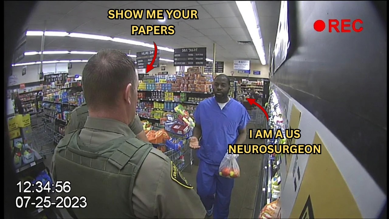 Racist Officer Harasses A Neurosurgeon At Grocery Store — He Is From Georgia, Jury Awards Him $865K