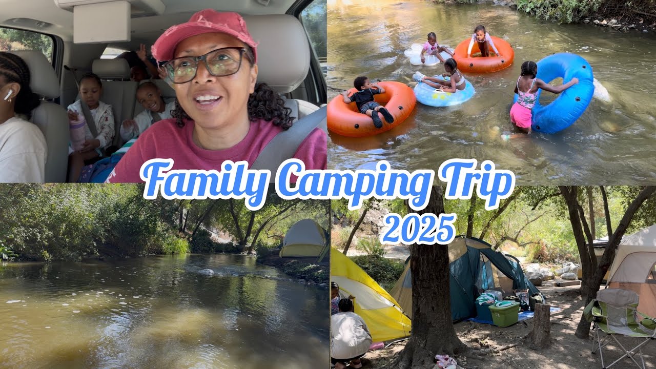 Family Camping Trip! Thrifting for Camping Supplies! 