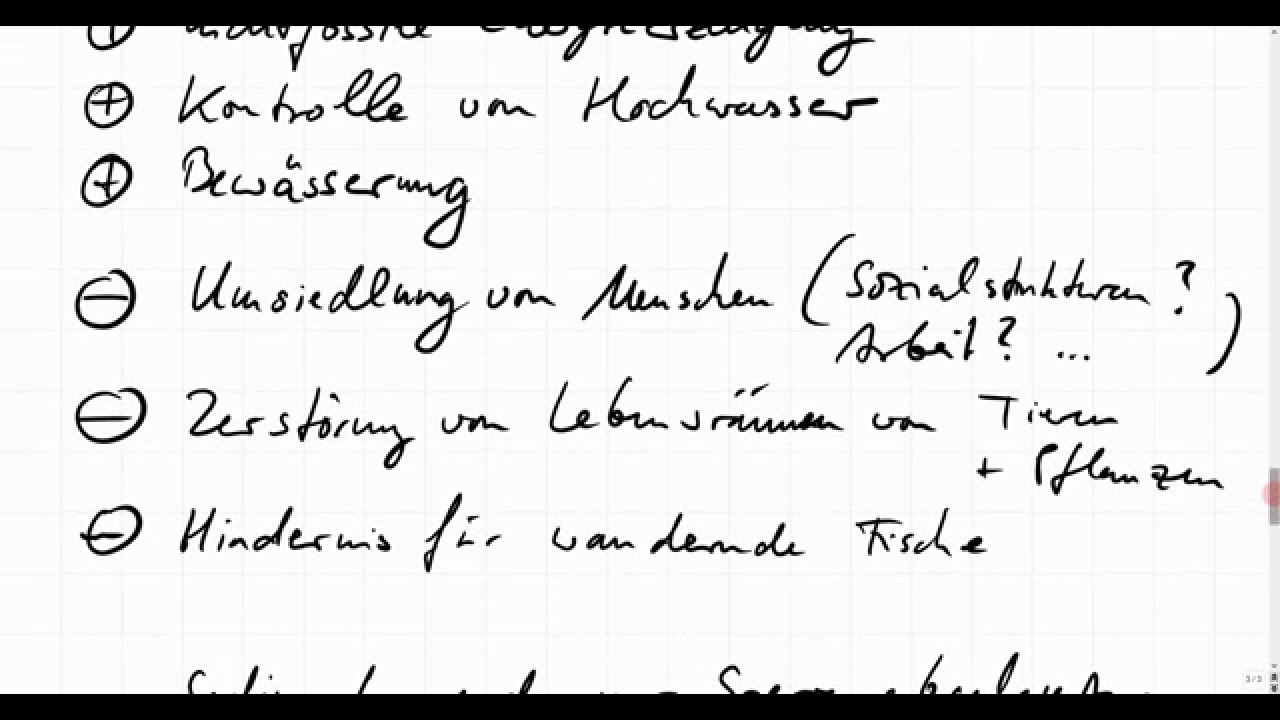 Umweltaspekte der Wasserkraft