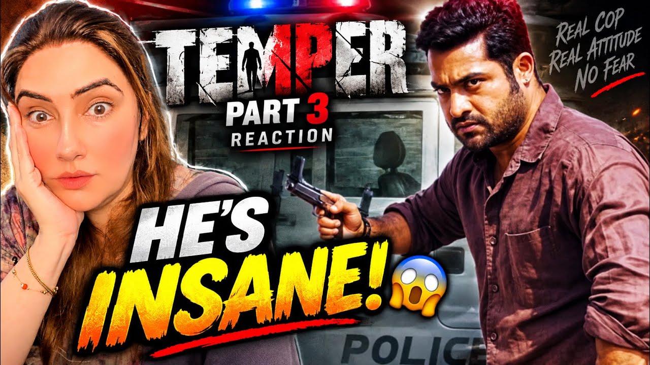Temper Part 3 Reaction | Jr. NTR Took It to Another Level! 😱🔥