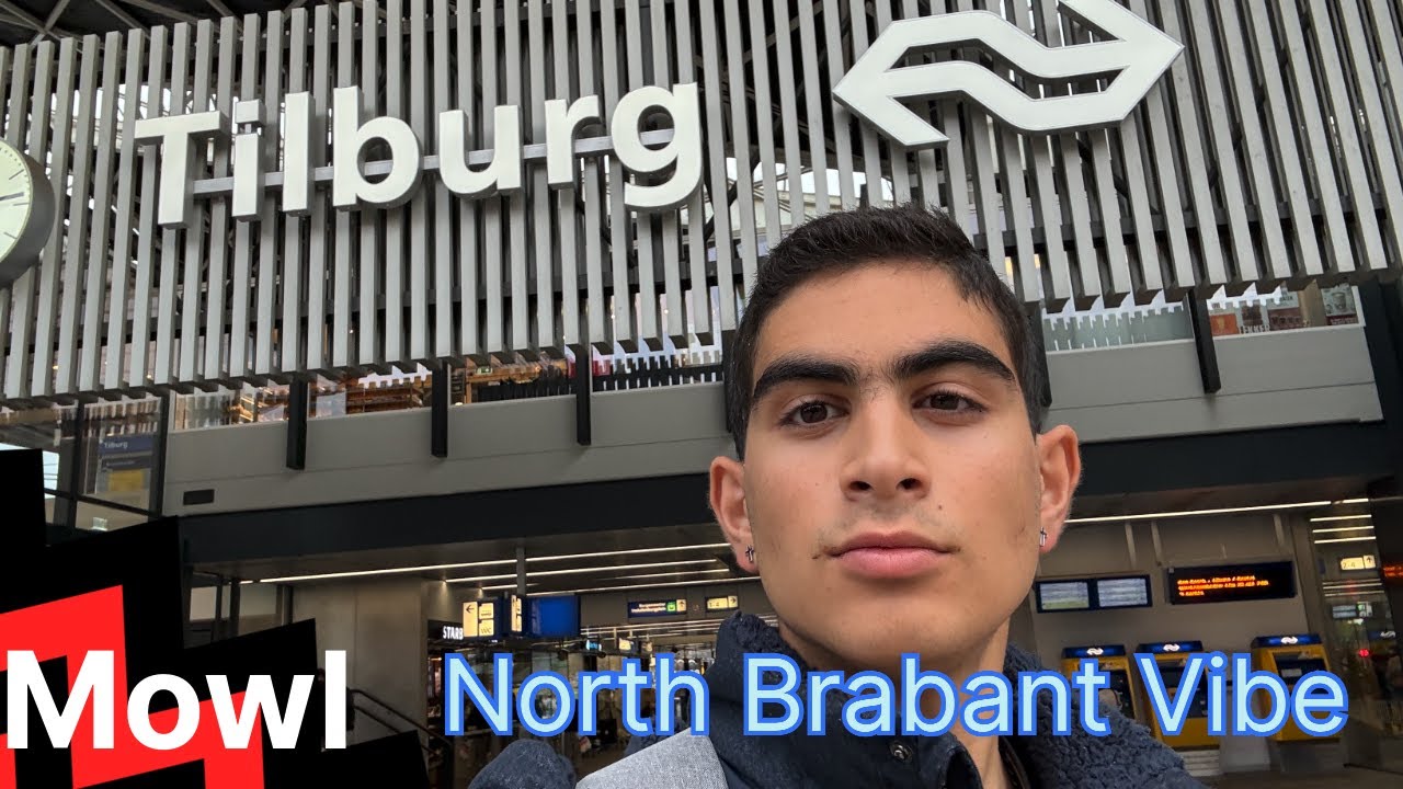 Come with me to visit Tilburg and Den bosch in South Netherlands 4K 2025