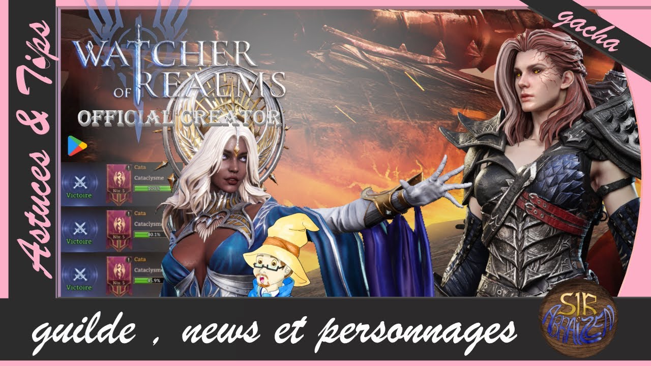 Watcher of Realms: guilde, news , Aylin et Falcia